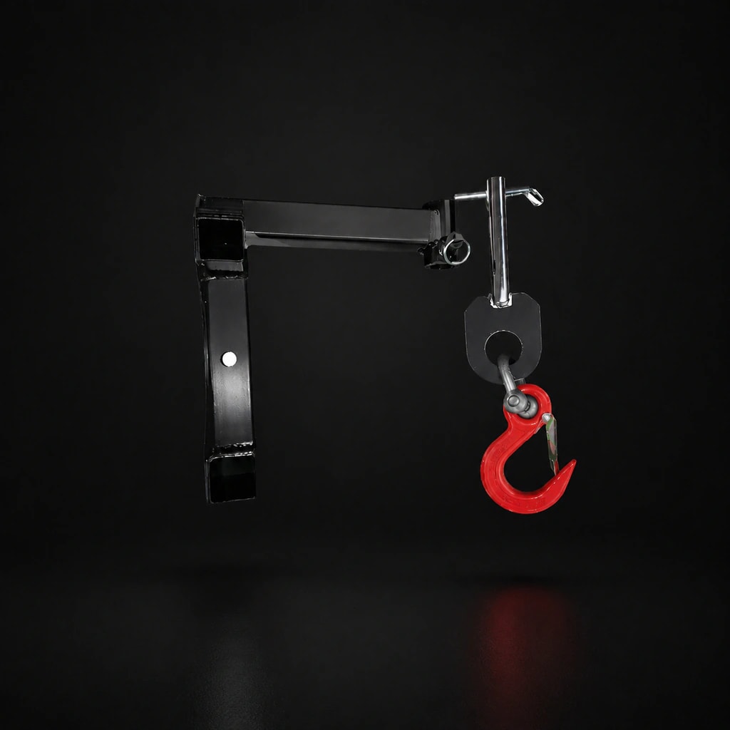 Jib arm with hook
