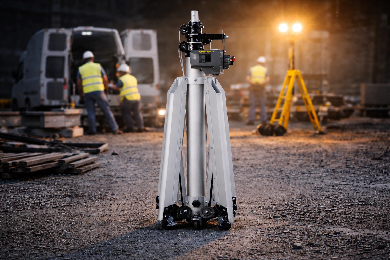 CM 520: Fast setup on site